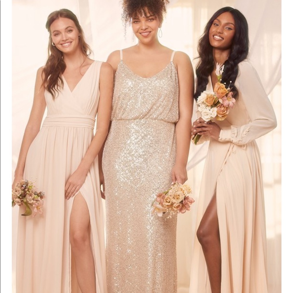 Lulu’s Thoughts of Hue Gardenia Maxi Dress